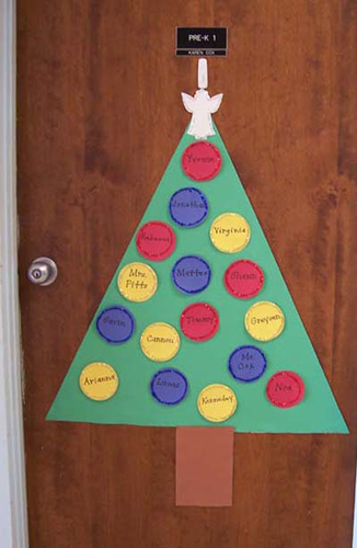 christmas door