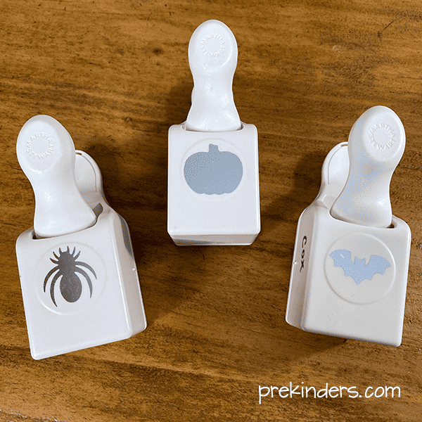 Halloween craft punches