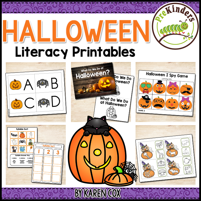 Halloween Literacy Activities