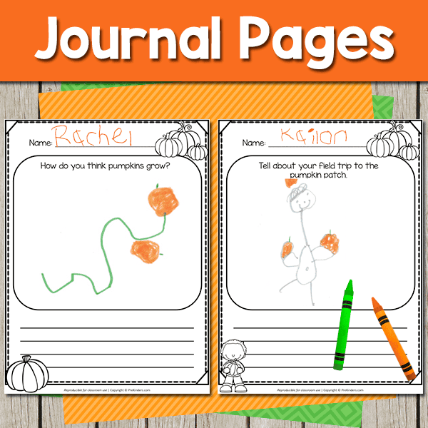 Pumpkin Journal Pages