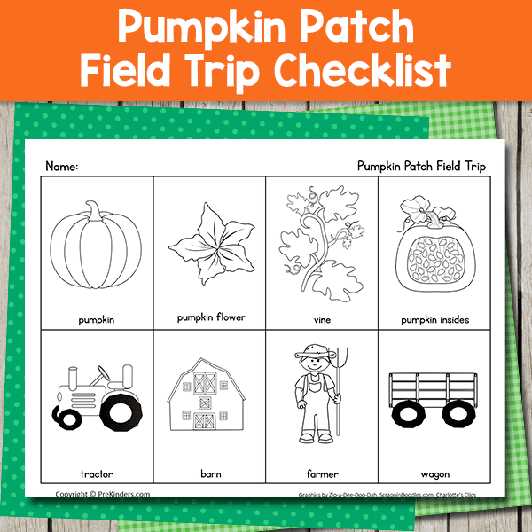 Pumpkin Patch Field Trip Checklist