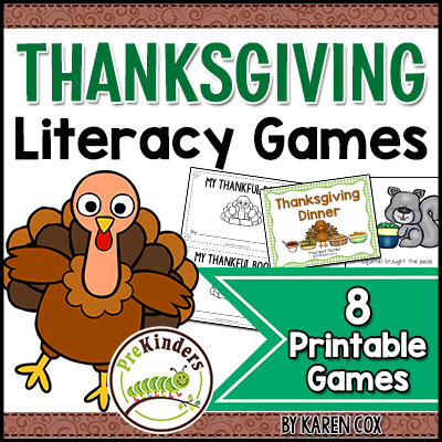 Thanksgiving Literacy Printables