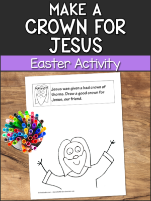 Easter Jesus Crown Printable