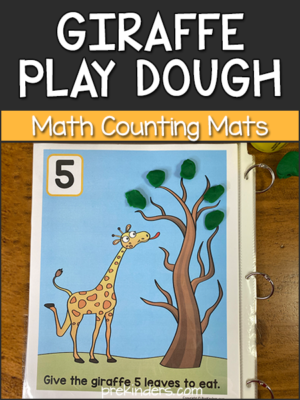 Load the Trucks Play Dough Counting Mats - PreKinders