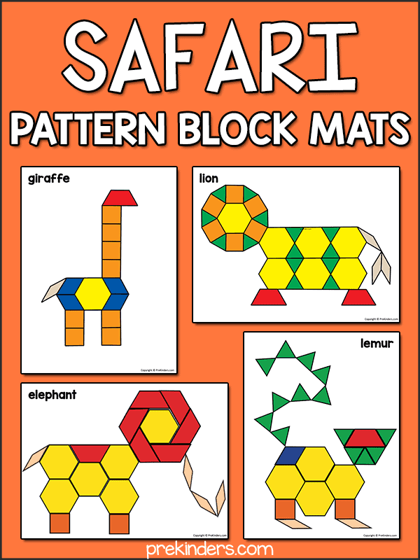 Worksheets With Pattern Blocks Worksheets With Pattern Blocks