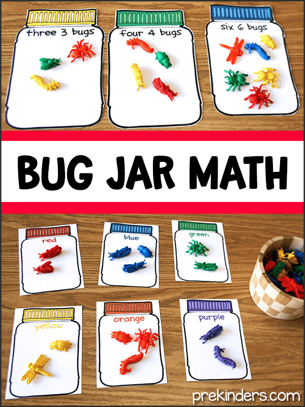 Bug Jar Math Printables
