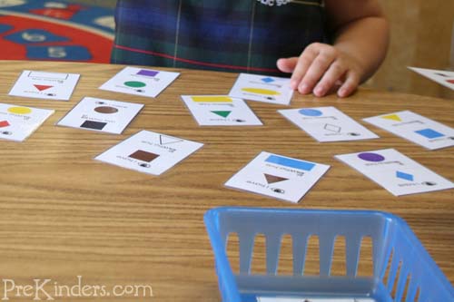 Shapes Card Game