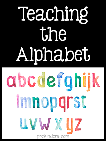 Teaching the Alphabet
