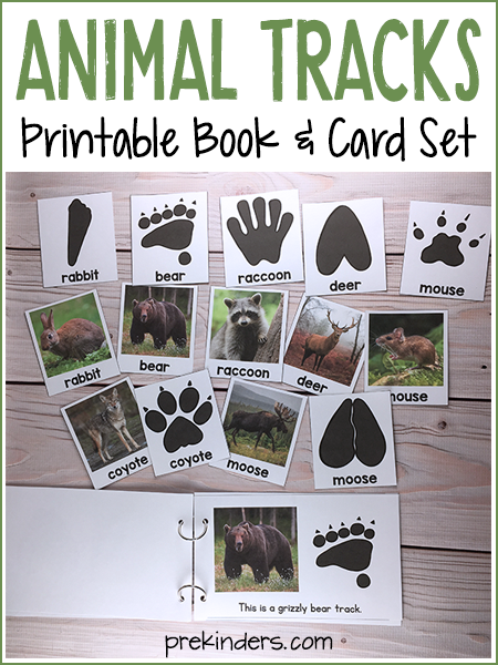 Free printable animal tracks matching game - ESL Vault