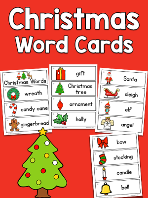 Christmas Word Cards