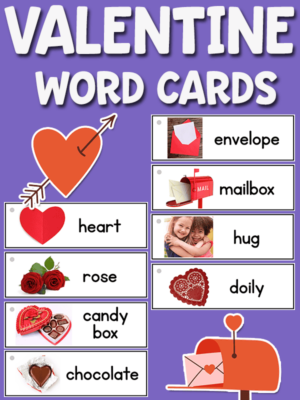 Valentines Word Cards