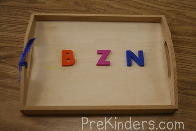 Letter Memory: alphabet letter identification activities