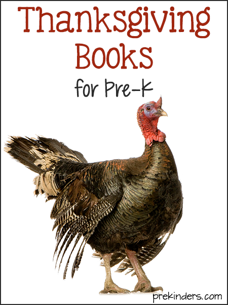 Books about Thanksgiving for Pre-K