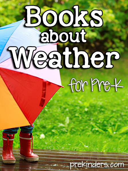 Weather Books for Pre-K