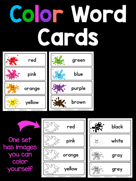 Printable Punch Cards for Kids - Free Word Work