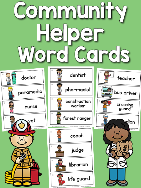 Community Helpers Chart Pdf