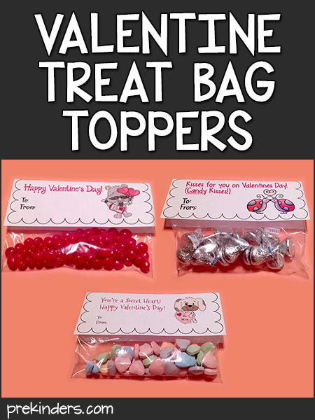 Valentine Treat Bag Topper