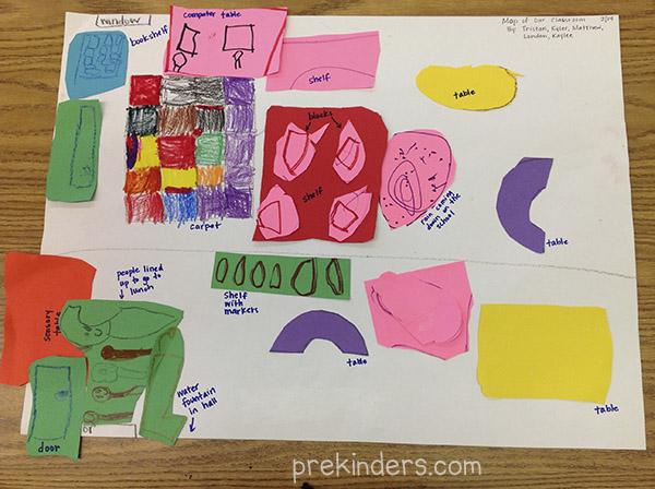 Map Making in Pre-K