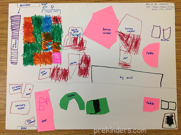 Classroom Maps in Pre-K