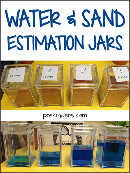 Water and Sand Estimation Jars