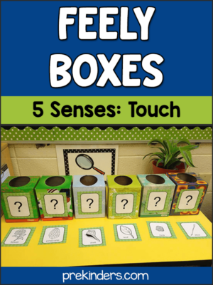 Tissue Box Feely Boxes: Teach with Trash