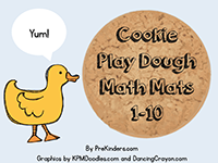 Cookie Play Dough Mat