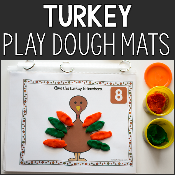 thanksgiving playdough kit