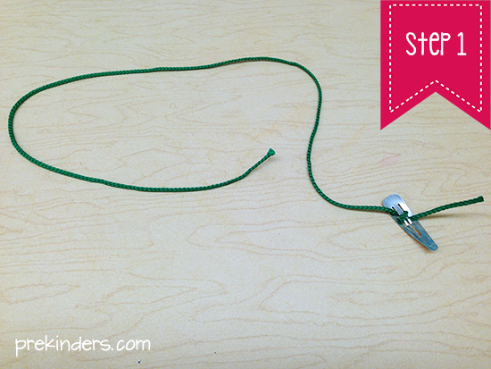 Jingle Bell Necklace Step 1