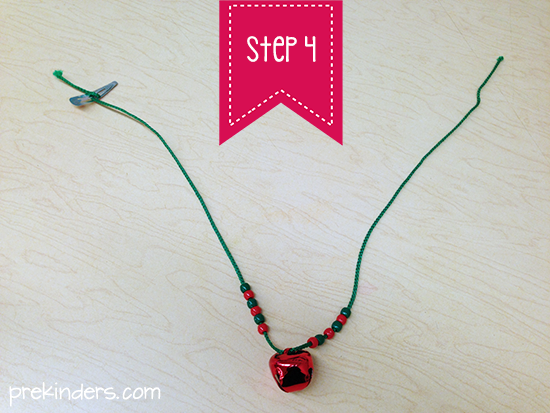 Jingle Bell Necklace Step 4