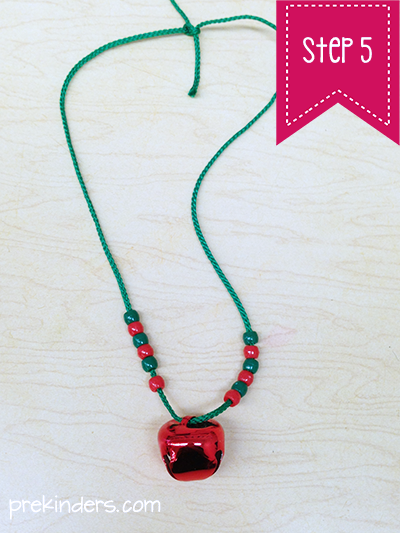 Jingle Bell Necklace Step 5