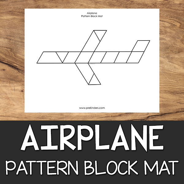 Airplane Pattern Block Mat