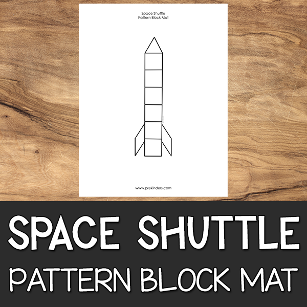 Space Shuttle Pattern Block Mat