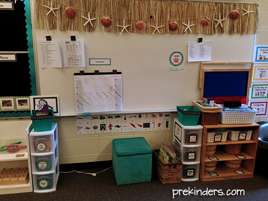 Beach Classroom Decor - PreKinders