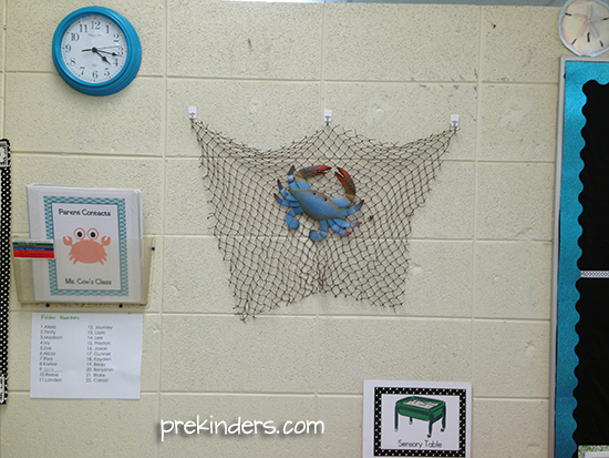 Beach Classroom Decor