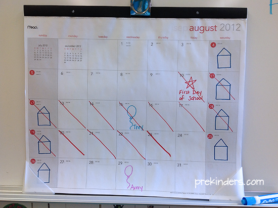 Making the Calendar Meaningful in Pre-K