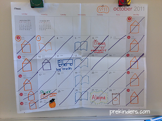 Making the Calendar Meaningful in Pre-K