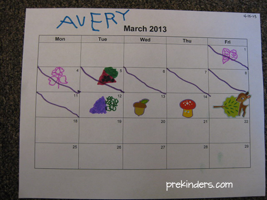 Making the Calendar Meaningful in Pre-K