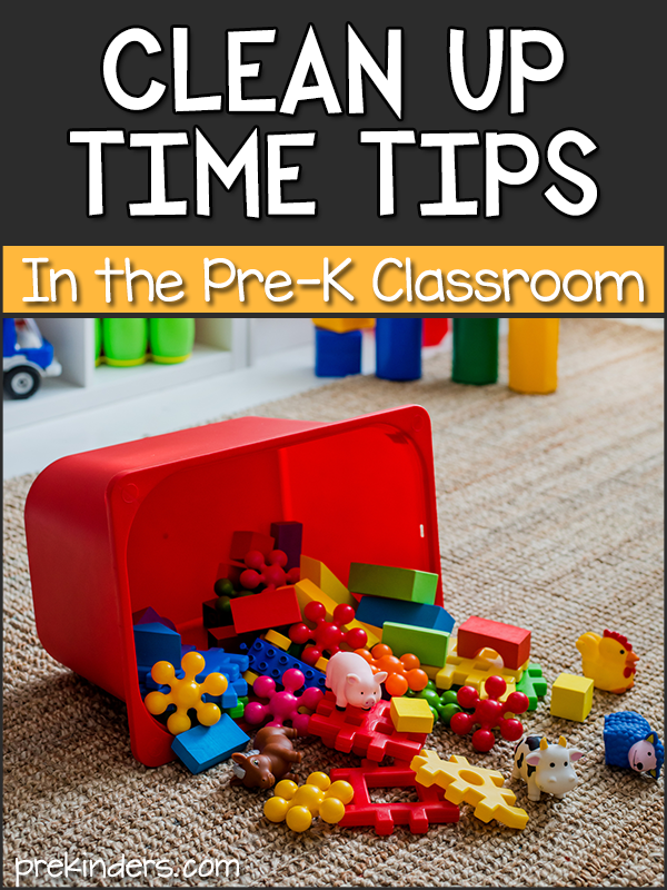 tips to manage preschool clean up time