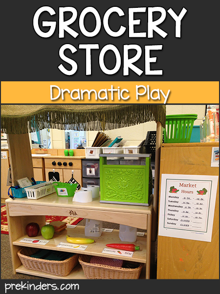 Grocery Store Dramatic Play