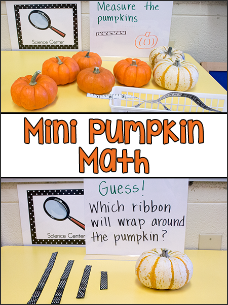 Mini Pumpkin Math - PreKinders