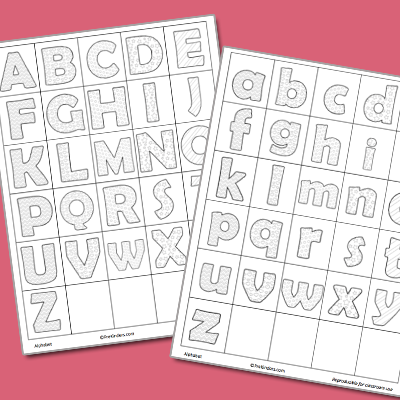 Alphabet Letters