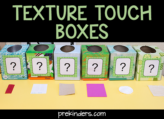 Texture Touch Boxes