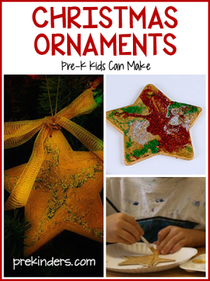 Christmas Ornaments for Preschool Kids - PreKinders