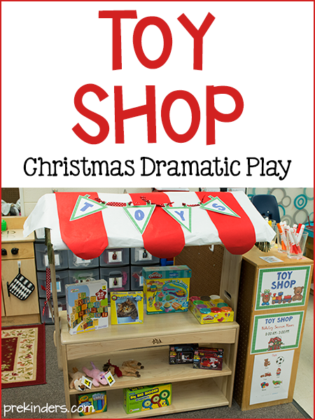 Toy Shop Christmas Dramatic Play Center