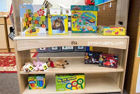 Toy Shop Dramatic Play in Pre-K