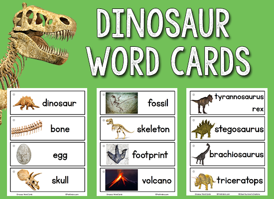 dinosaur-picture-word-cards-prekinders