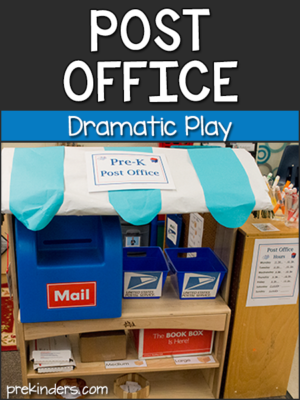 Post Office Dramatic Play