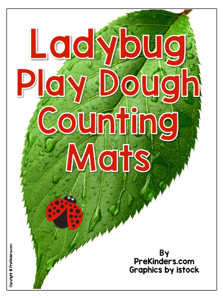 Ladybug Play Dough Mats