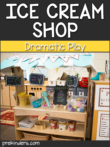 Ice Cream Shop Dramatic Play