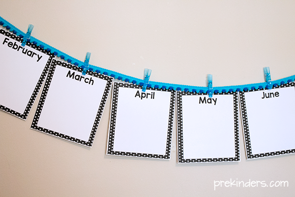 Birthday Charts For Classroom Printable